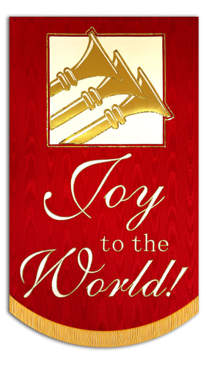 Serviette De Cuisine Noël Joy To The World - Coton 71x71cm - Motif Houx - Décoration Festive