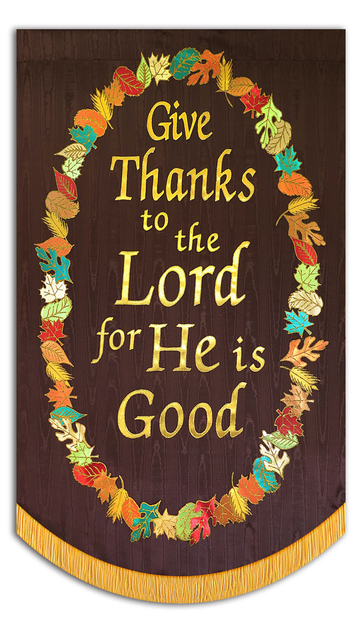 Church Thanksgiving Banners for Worship