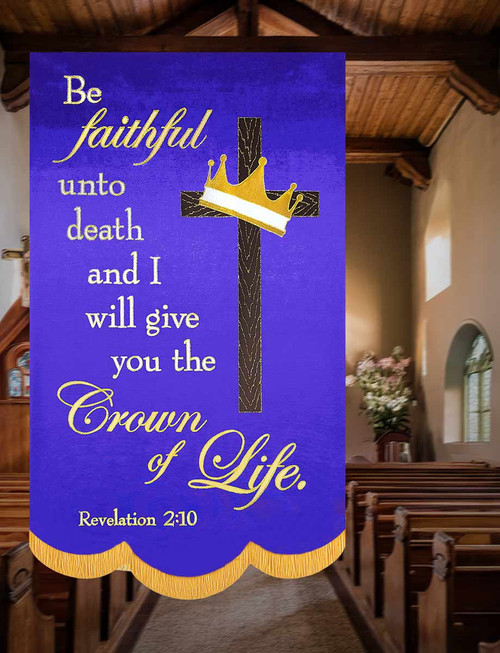 Church Funeral Banner