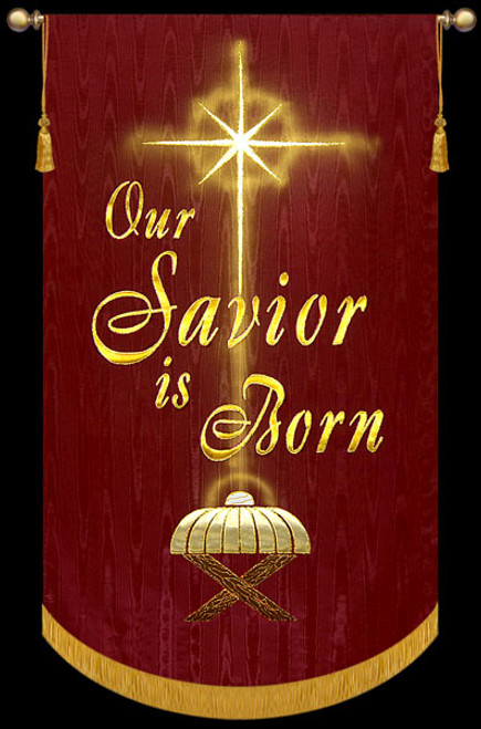 Our Savior is Born - Creche