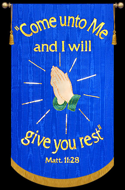 Come unto Me and I will give you rest - Matt. 11:28 - with Rays