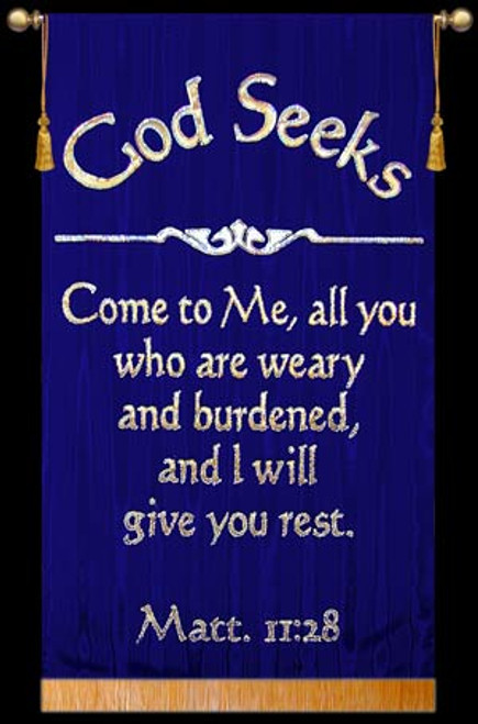 God Seeks Church Banner Sets