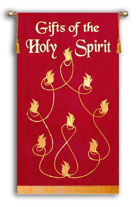 Gifts of the Holy Spirit - Pentecost banner