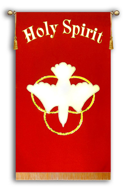 Holy Spirit Trinity Dove Pentecost banner