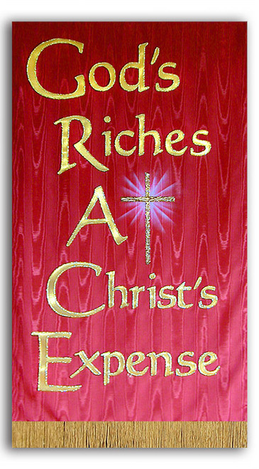 GRACE God's Riches At Christ's Expense Banner