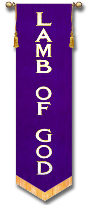 Purple Background Praise Banners