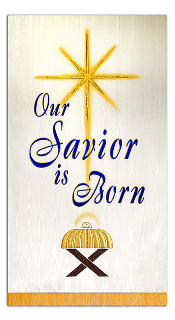 White Background Christmas Banner