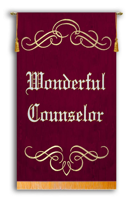 Wonderful Counselor with Scrolls