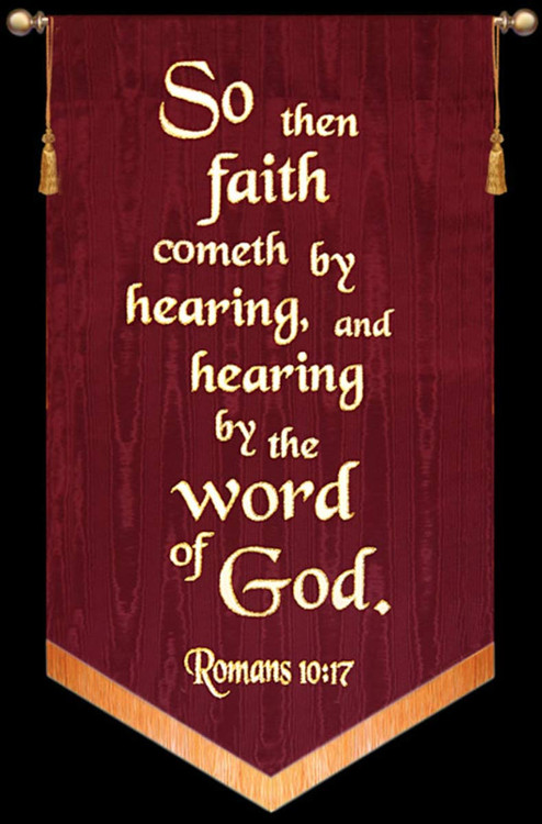 Burgundy Background Church banners on sale