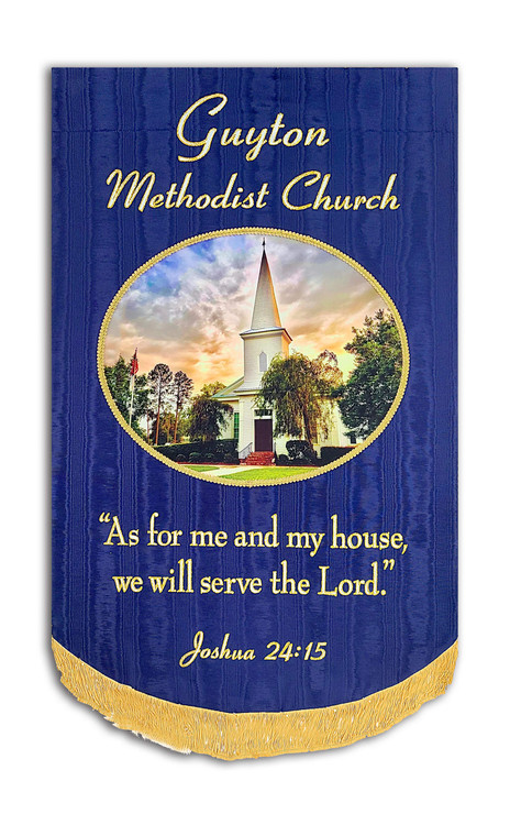 Guyton Methodist - Example of Customized Photo Banner