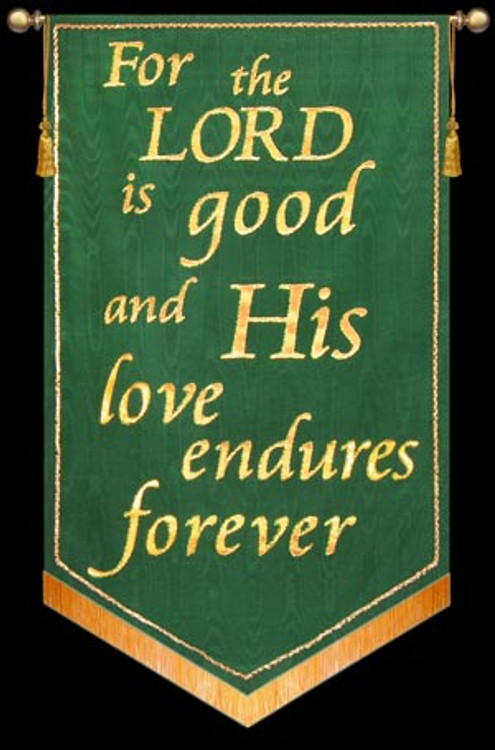 For the Lord is good - Green