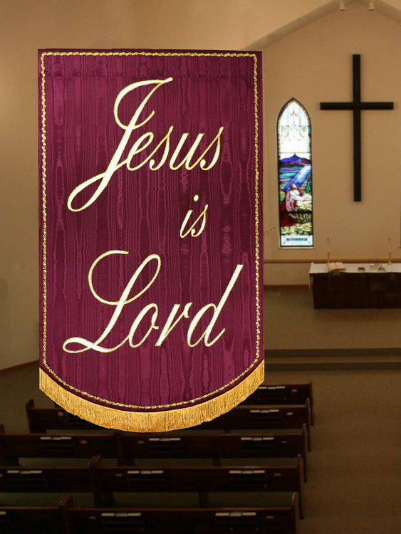 Jesus is Lord - Script - Christian Banners for Praise and Worship