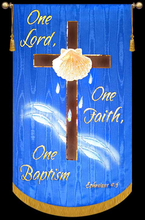 Church Baptism Banner