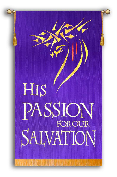 His Passion for our Salvation on Purple