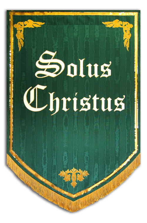 5 Solas praise banner