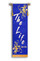 Blue praise banner