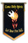 banner features text - come holy spirit with white dove and flames
