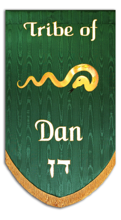 Twelve Tribes of Israel - Dan - Christian Banners for Praise and