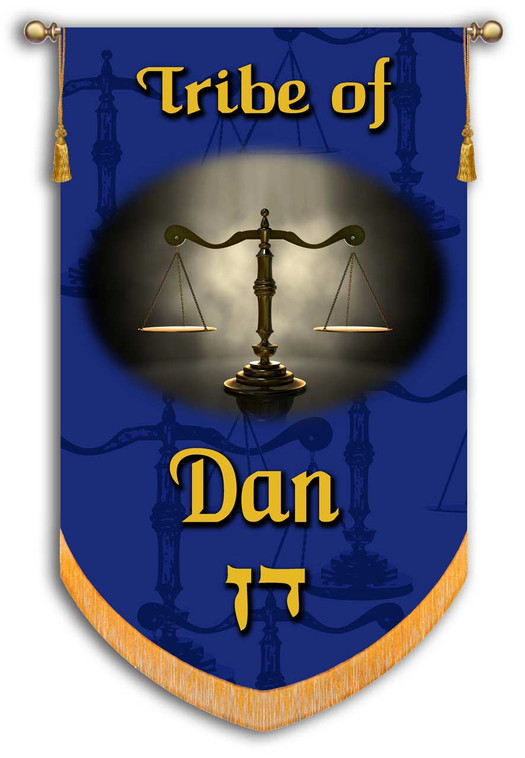Tribes of Israel Tribe of Dan printed banner Christian Banners for