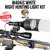 Wicked Lights® W404iC WHITE Night Hunting Kit for Coyote, Hog, Predator