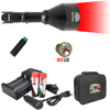 Wicked Lights® W404iC RED Scan Plus Night Hunting Light Kit for Hog, Coyote, and Predators