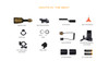 FOXPRO Quadfire Gun Mounted Light Kit FOXPRO Quadfire Gun Mounted Light Kit