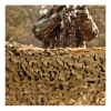 Red Rock Outdoors Camo Net Hunting Series DESERT CAMO Leaf Cut with Carry Pouch 810D