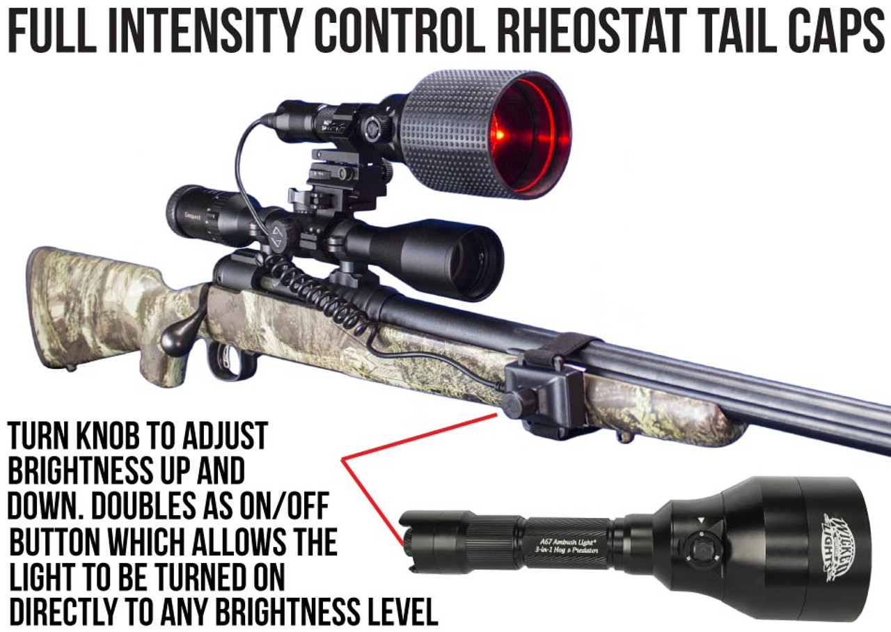 Wicked Lights A67iC 3ColorIn1 Night Hunting Light Gun Kit