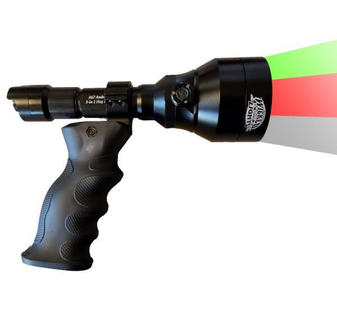 Wicked Lights A67ic 3 Color In 1 Night Hunting Scan Light Kit