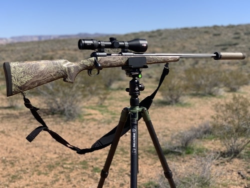REKON CT1 Carbon Fiber Tripod with BH1 Ball head, RTA1 Picatinny to