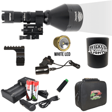 Wicked Lights® W404iC WHITE Night Hunting Kit for Coyote, Hog, Predator Wicked Lights® W404iC WHITE Night Hunting Kit for Coyote, Hog, Predator