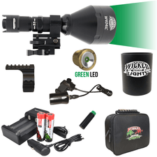 Wicked Lights® W404iC GREEN Night Hunting Kit for Coyote, Hog, Predator Wicked Lights® W404iC GREEN Night Hunting Kit for Coyote, Hog, Predator