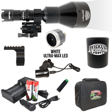 Wicked Lights® Shot-Pro™ Extreme Range WHITE ULTRA-MAX LED Night Hunting Kit Wicked Lights® Shot-Pro™ Extreme Range WHITE ULTRA-MAX LED Night Hunting Kit