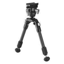 Vanguard EQ-Precision 2QS C Carbon Gun Bipod w/ Ball Head & Quick-Release Pic Rail Adapter