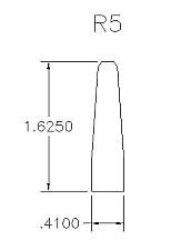 Yellerdog Outdoor Products 25 Bulk Die Cut Mylar Reeds R5 style .010 Thick R5010