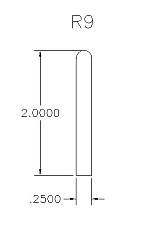 Yellerdog Outdoor Products 25 Bulk Die Cut Mylar Reeds R9 style .014 Thick R9014