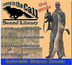 Byron South Jackrabbit Sound Library CD | AllPredatorCalls
