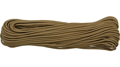 1/8 Inch Parachute Cord - Coyote Brown