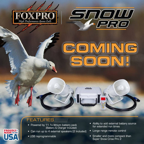 FOXPRO 17036941035 Snow Commando Electronic Game Call Instruction Manual