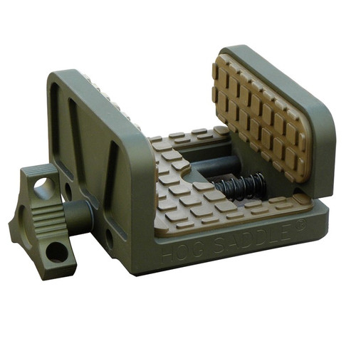 HOG Saddle MOD7, OD Green with Tan Pads - AllPredatorCalls.com