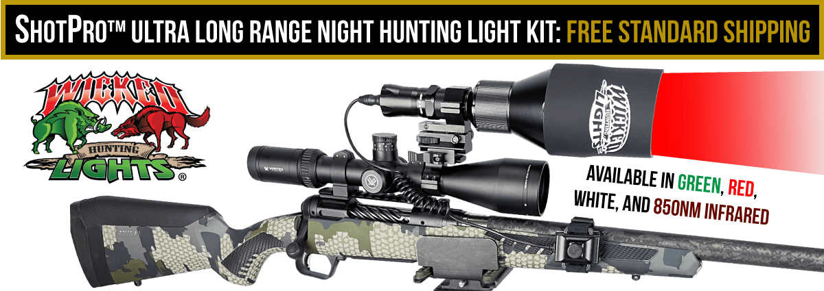 Click to See the Brightest Night Hunting Light We Offer!