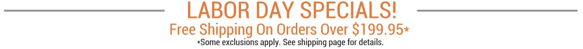 Labor Day Specials