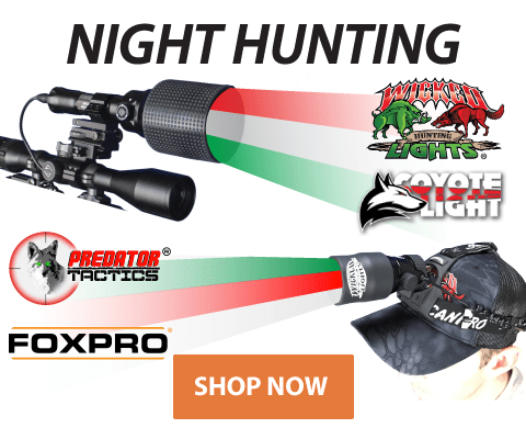 Click to see our selection of Night Hunting Lights