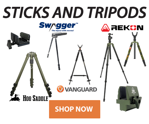 Click to see our selection of Sticks and Tripods