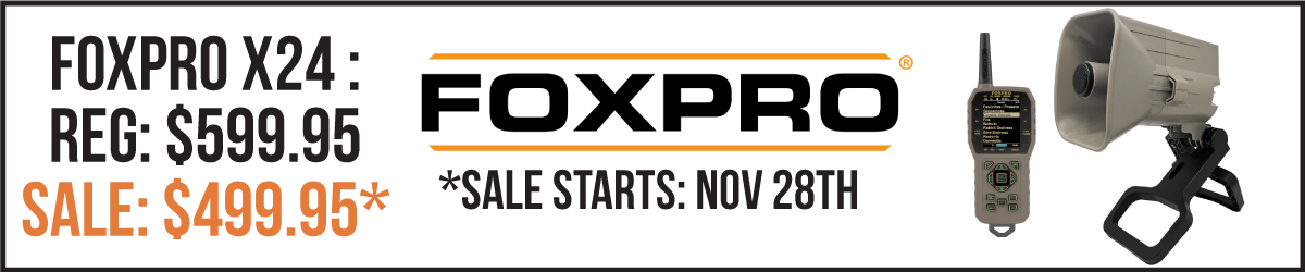 2025 FOXPRO X24 Black Friday Sale