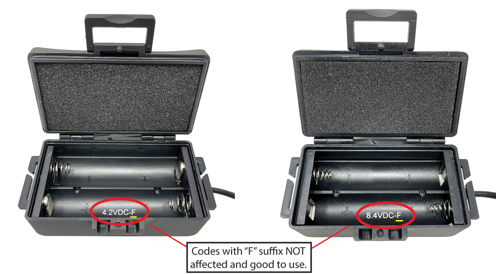 ScanPro F Suffix on compartment style code