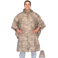 Red Rock Outdoors ACU Camo Rain Poncho 1001ACU