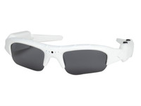 Hunters Specialties I-Kam Xtreme 3.0 Mega Pixel Video Recording Sunglasses White Frame 50003