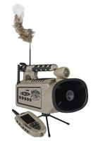 Lucky Duck Revolt Digital Remote Controlled Predator Call, with Built-In Motorized Decoy