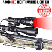 Wicked Lights A48iC RED Night Hunting Light Kit thumbnail 